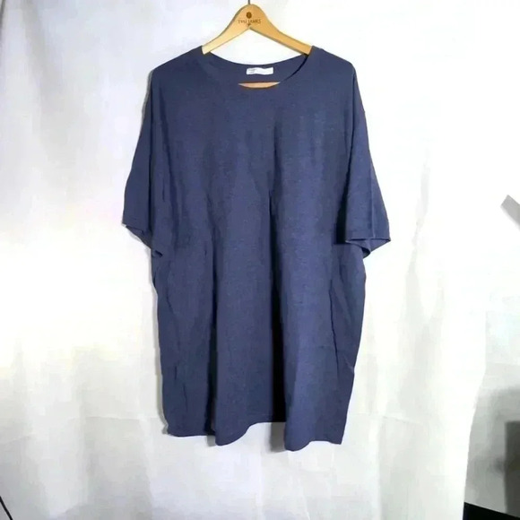 Hanes Other - Hanes Heather Blue Original tshirt sz 4XL